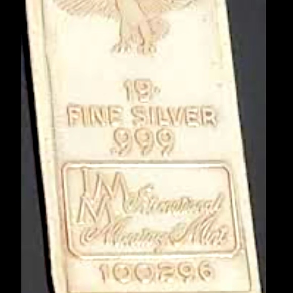 💎RARE💎Estate International Monetary Mint .999 Fine Sterling Silver Tag P… - Picture 5 of 8